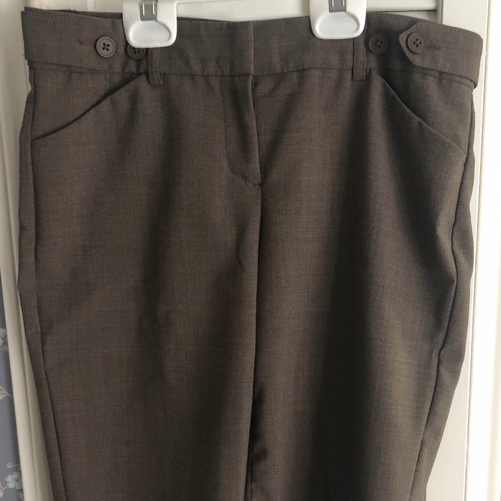 Express Editor City Short Light Heather Brown, Women's Size 0